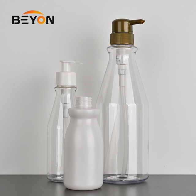 luxury shower gel pump plastic lotion bottle packaging shampoo and conditioner bottles for hair 180 250 720 ml 