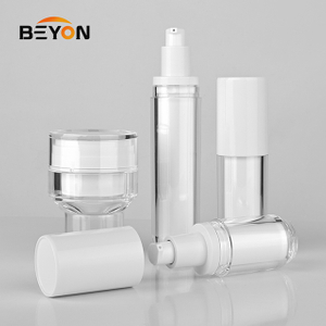 20ml 30ml 50ml Acrylic Cosmetic Packaging Customized Color Airless Bottle 