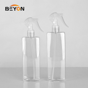 Customized 310ml disinfectant trigger spray bottle, mouse spray bottle, PET plastic garden flower watering bottle