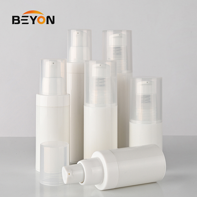 accept custom cosmetic PP airless lotion bottle 20ml 30ml 50ml airless pump bottle