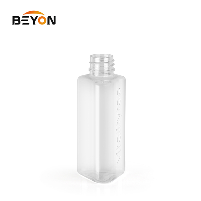 Free sample packaging 60ML plastic pet cosmetic bottle